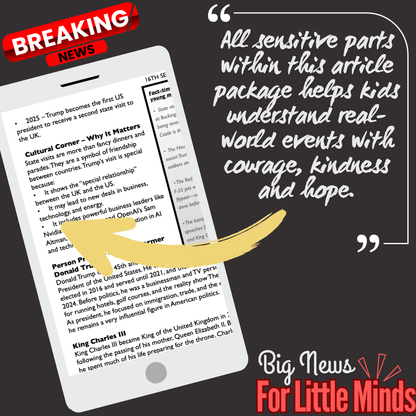 Donald Trump’s Second State Visit to the UK – What to Expect: Kids Article Pack with Freebies