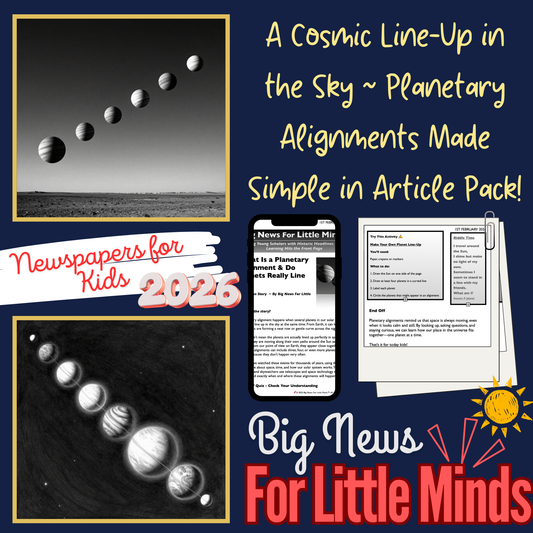 Understanding Planetary Alignments: Kids Complete Reading Pack & Freebies!