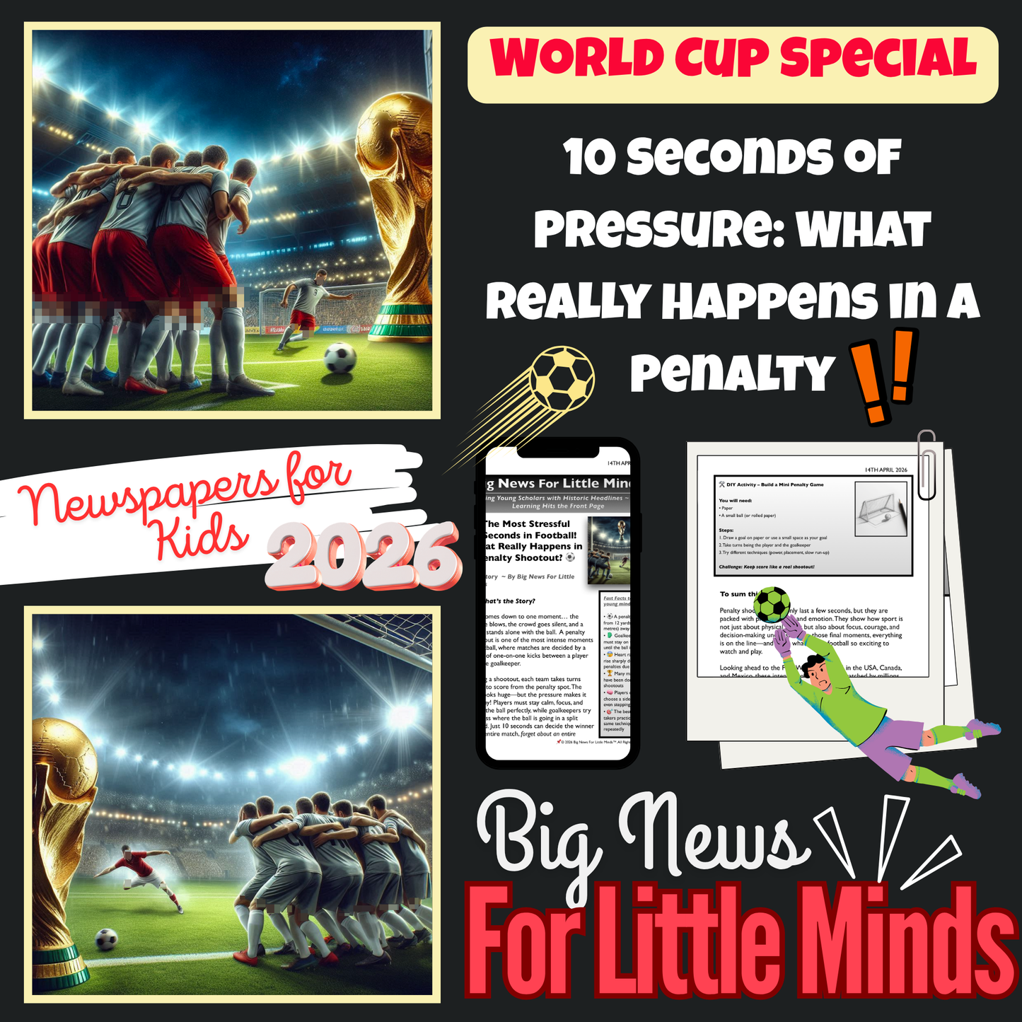 USA World Cup 2026 Article Pack: From Hero to Heartbreak: Penalty Shootout Lesson!