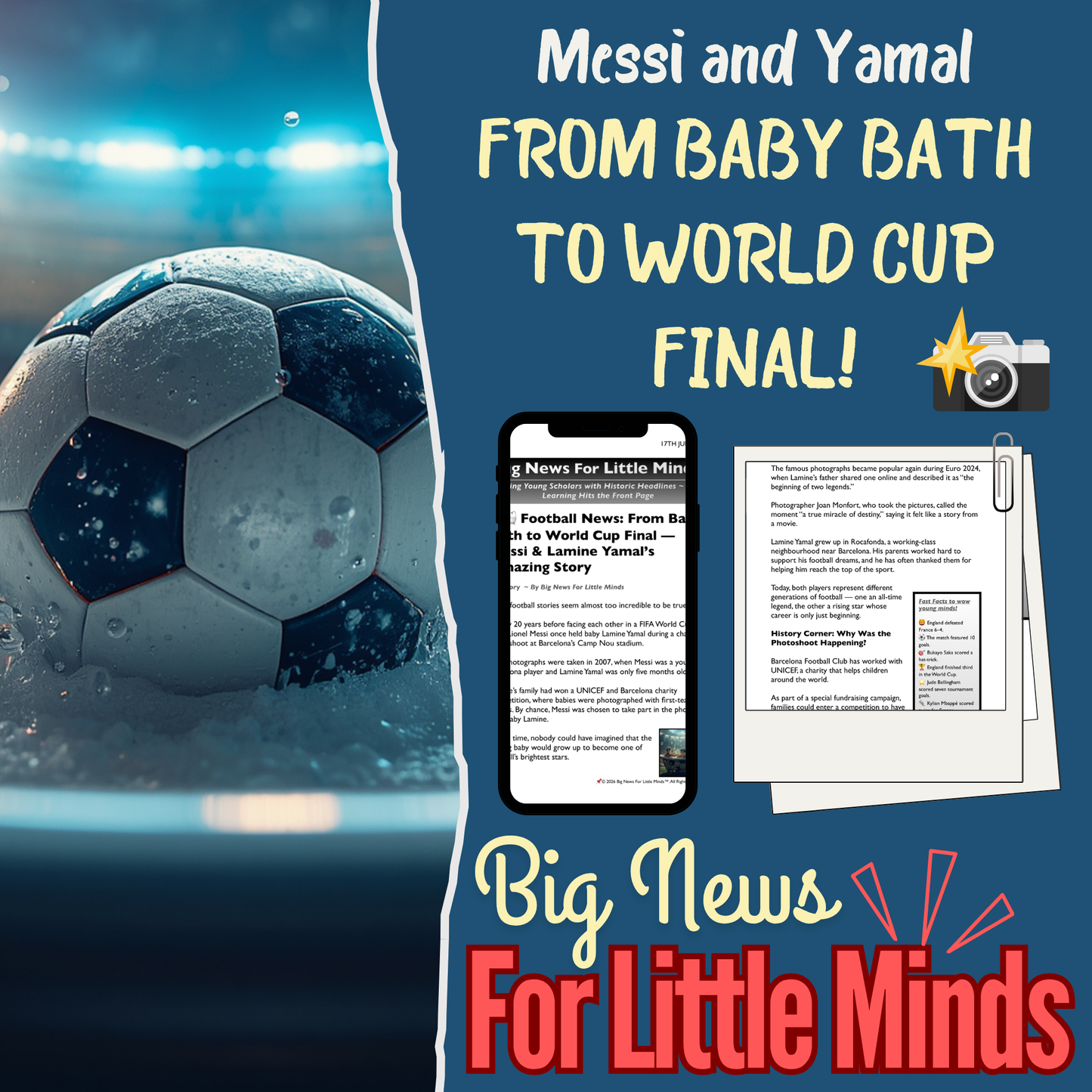 Messi & Yamal World Cup Final 2026: A Story NO ONE Could have Predicted! Lesson Plan