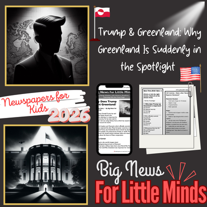 Trump & Greenland: What Makes Greenland So Important to US? News Pack for Kids