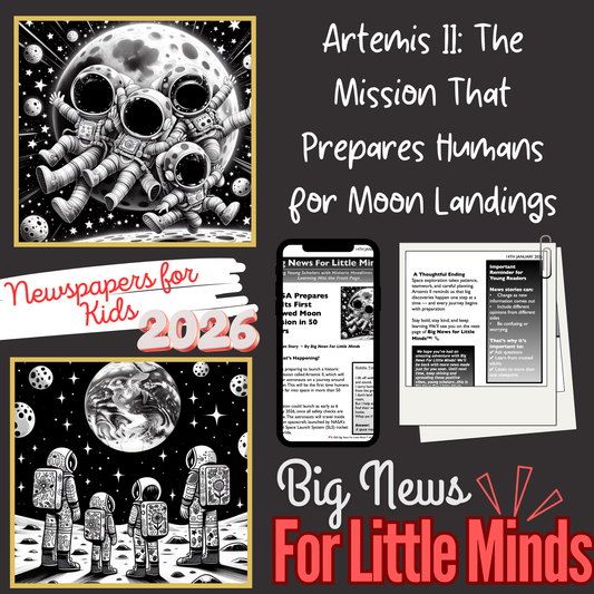 Artemis II: NASA Prepares for Its First Crewed Moon Mission in 50 Years: Kids' News