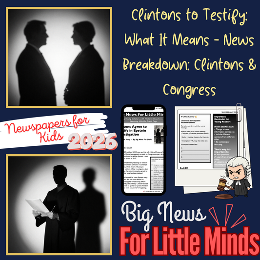 Clintons Agree to Testify in Epstein Investigation: News & Critical Thinking Pack!