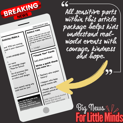 Frank Caprio: The World’s Nicest Judge Passes Away: Kids Article Pack & Freebies