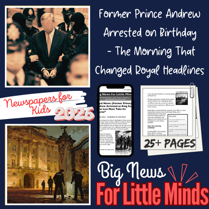 Andrew Mountbatten-Windsor Arrested: What's the Story & Kings' Reply! Article Pack