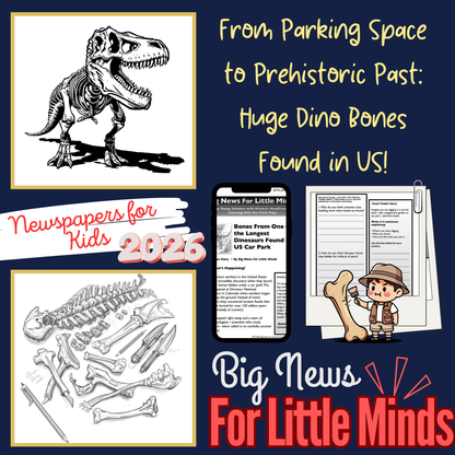One of the World’s Longest Dinosaurs Found Beneath a Car Park in USA! News Pack
