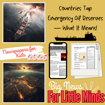 Emergency Oil Released as the Iran War Shakes Energy Markets: Article Pack!