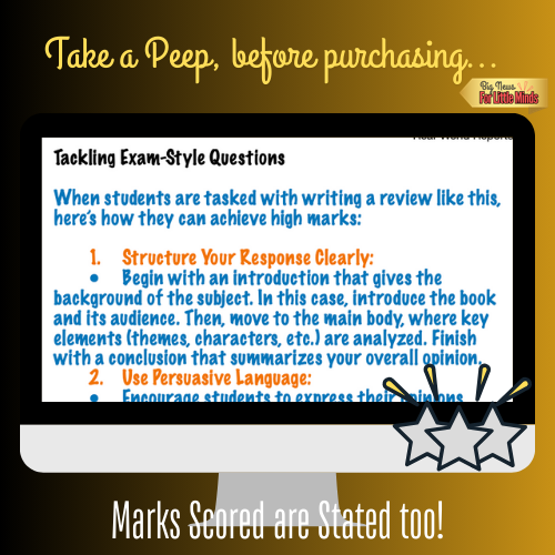 Diary of a Wimpy Kid Review Study: Analytical & ELA (GCSEs) Worksheet & Skills