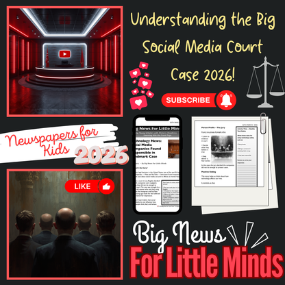 Is Social Media About to Change? The Big "Addiction" Verdict in Kids News Pack 2026