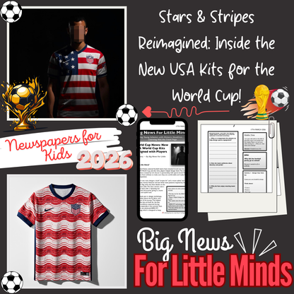 How Players Helped Design USA World Cup Kits: World Cup 2026 Article Pack for Kids