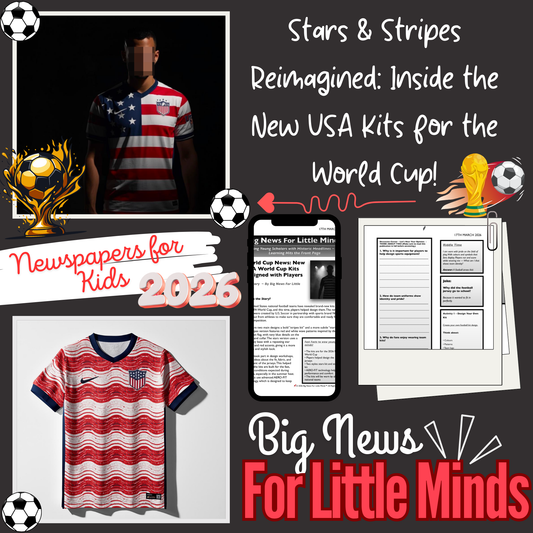 How Players Helped Design USA World Cup Kits: World Cup 2026 Article Pack for Kids