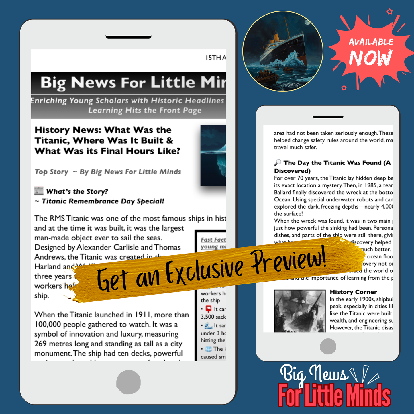 The Night Titanic Sank (Disaster) Complete Titanic Remembrance Day Lesson Package!