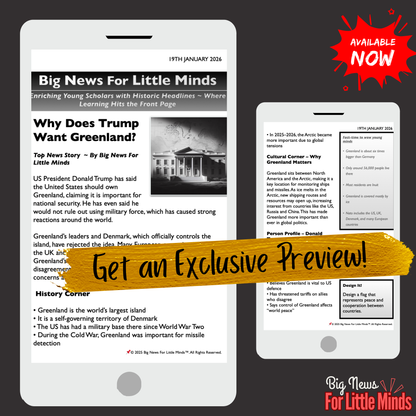 Trump & Greenland: What Makes Greenland So Important to US? News Pack for Kids