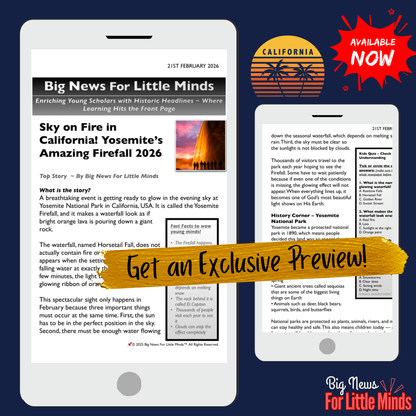 Yosemite’s Amazing Firefall: Sky on Fire in California's National Park! Article Pack