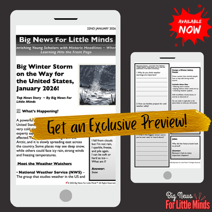 Arctic Air Showering Snow and Ice Across the US, January 2026! Kids News Pack