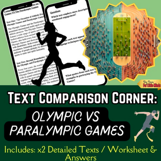 Olympic vs Paralympic Games - Compare & Contact Two Text with Author's View