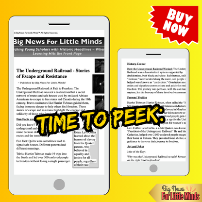 The Underground Railroad - Stories of Escape: Black History Month Lesson for Kids