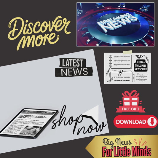 Can Donald Trump Build the ‘Golden Dome’ Over the US? Kids Article Pack & Freebies x2 to Fill-in!