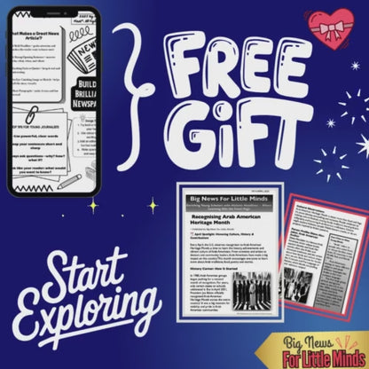 Arab American Heritage Month: Culture, Courage & Contribution in Kids’ Article Pack