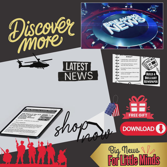 Parades and Protests: 250 Years of the U.S. Army on Display: Kid's Article Package with FREEBIES x2
