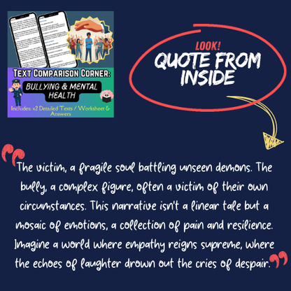Bullying, Mental Health & Effective Communication: Comparing Two Texts + Q&A