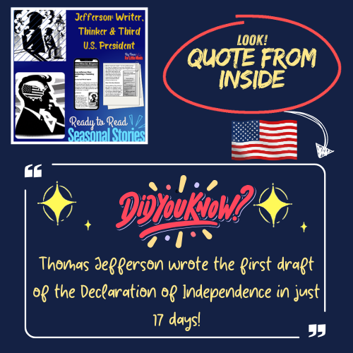 Thomas Jefferson Day: Ideas That Shaped a Nation – Kids Article Pack & Freebies