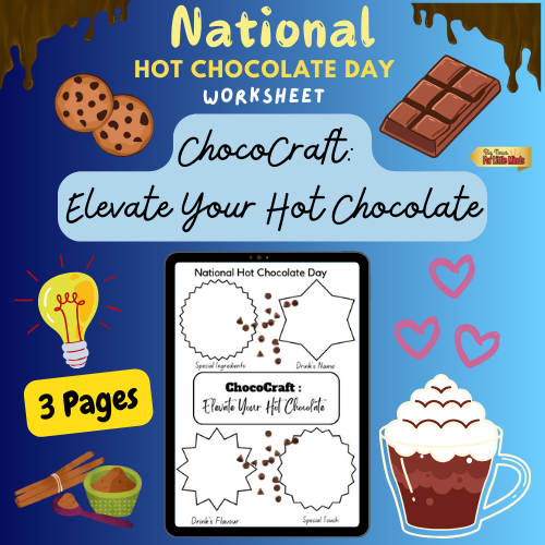 ChocoCraft: Design Your Own Hot Chocolate Activity for National Hot Chocolate Day